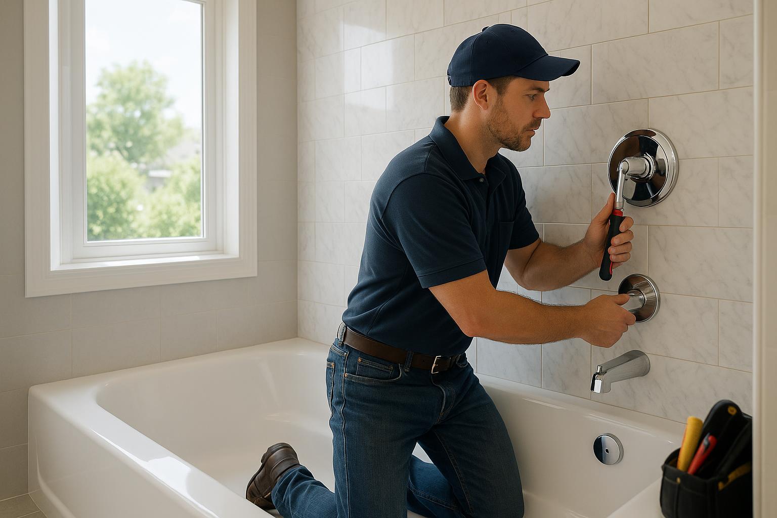 Shower & Tub Installation service by Fusion Bathrom Remodeling